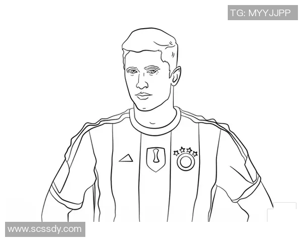 足球明星简笔画绘制步骤详解轻松学会画出你的偶像